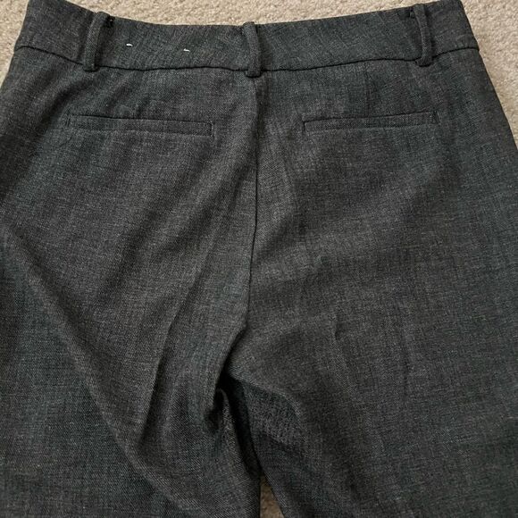 Ann Taylor Gray Dress Pants Straight-Leg - Picture 4 of 5